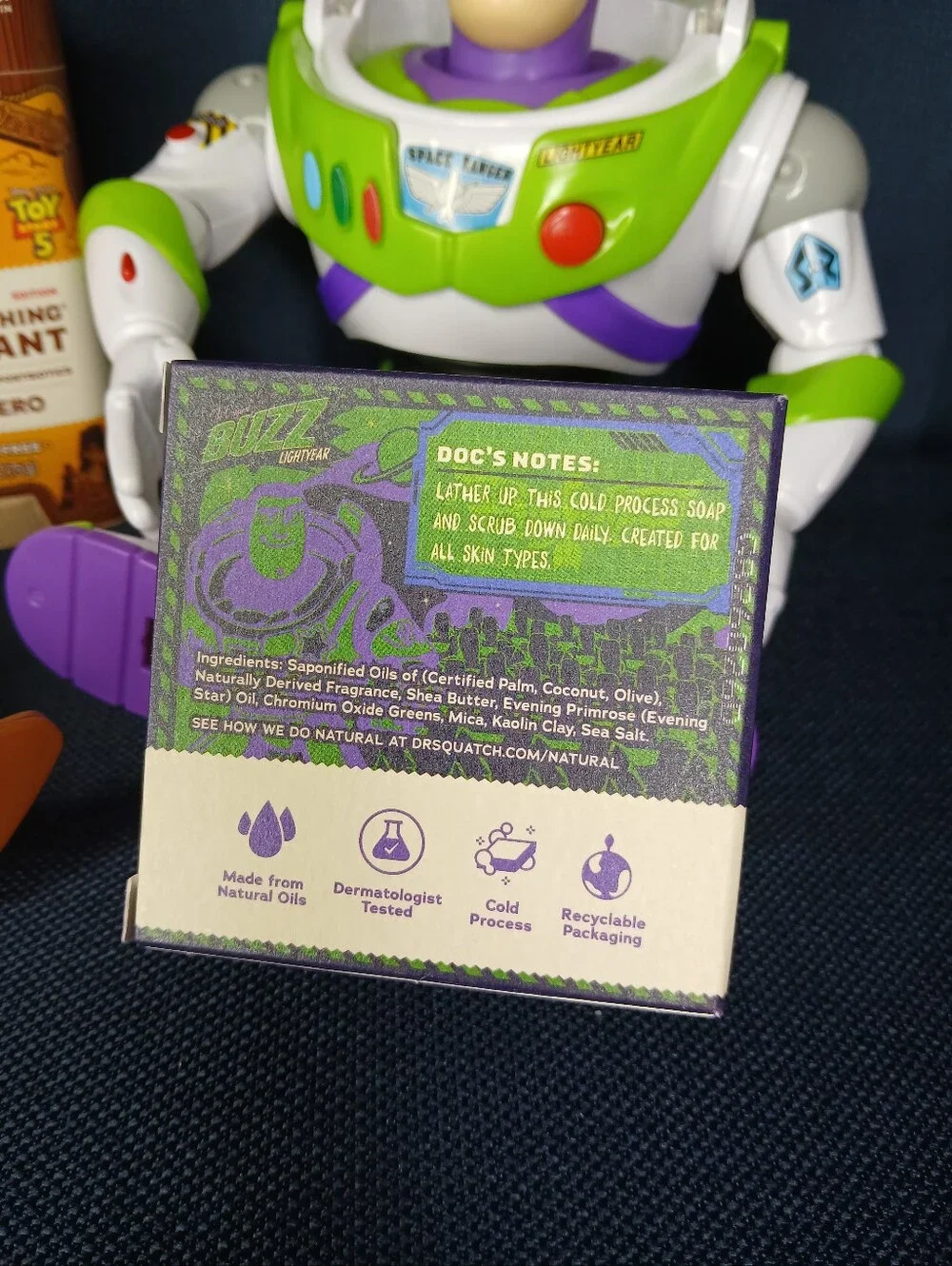 Dr Squatch toy story 5 bundle soap and deodorant *toys not included*